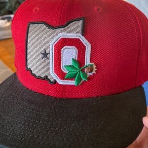 New Era 59Fifty - Ohio State Buckeyes Fitted Cap - Size 7 1/2